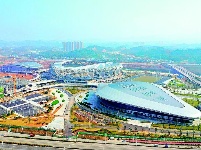 宜昌奥体中心主体工程基本完工