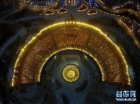 北京世园会园区夜景