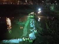 助力打造5A城区 恩施州城清江上建大型喷泉