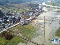 俯瞰贵州乡村美景
