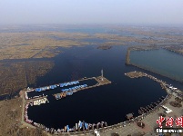 航拍即将“两岁”的雄安新区