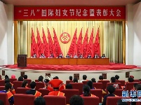 “三八”国际妇女节纪念暨表彰大会在京举行