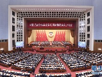 全国政协十三届二次会议举行第三次全体会议