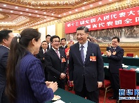习近平参加甘肃代表团审议