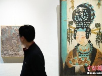 130余件流失海外壁画展在北京落幕