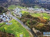 俯瞰贵州乡村美景
