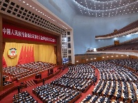 全国政协十三届二次会议举行第二次全体会议