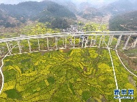 俯瞰贵州乡村美景