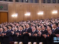 十三届全国人大二次会议举行第三次全体会议
