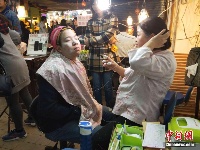 挽脸美容在台湾重兴 爱美男性成新粉