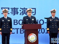 中俄“海上联合—2019”军事演习俄方参演舰艇抵达青岛