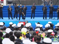 庆祝人民海军成立70周年多国海军活动联合军乐展示举行