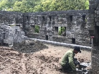 荆州城墙又在维修 预计6月份完工