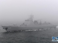 庆祝人民海军成立70周年海上阅兵活动举行