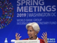 IMF总裁出席IMF和世行春季会议新闻发布会