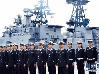 中俄“海上联合—2019”军事演习俄方参演舰艇抵达青岛