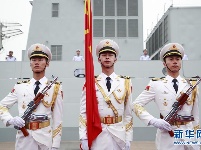 庆祝人民海军成立70周年海上阅兵活动举行