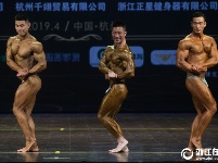杭州健美大赛 “金刚芭比”肌肉与颜值双飞