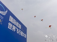 2019世界飞行者大会开幕 飞行员空中炫技
