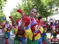 中国国际动漫节彩车巡游