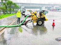 武汉昨日无长时间渍水路段