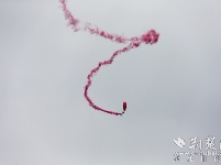 2019世界飞行者大会开幕 飞行员空中炫技
