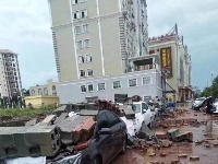 广西东兴遭遇特大暴雨一夜成海