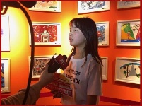 荆州一小学生画作入展故宫
