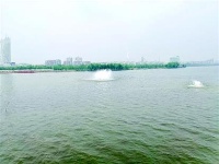 鄂州洋澜湖补水 还湖泊碧水清波
