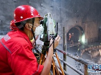 鄂企参建的乌东德水电站建设如火如荼