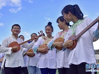 貴州榕江：民族文化進校園 