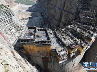 鄂企参建的乌东德水电站建设如火如荼