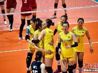 FIVB世界女排联赛香港站：中国队3-0轻取日本队