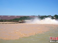 黄河2号洪水形成 小浪底持续泄洪调水