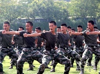 军运会进入倒计时100天 武汉举办万人军体拳挑战赛