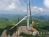 恩施深山里的“大风车”：风电风机装配忙