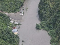 四川强降雨致卧龙耿达镇96人被困8人失联