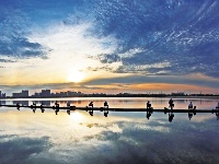 荆门：不同的天 一样的美