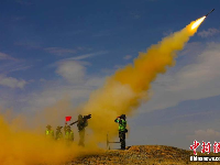 七国防空导弹兵展开激烈角逐 中国队表现抢眼
