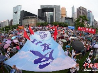 香港举行“反暴力·救香港”大集会