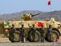七国防空导弹兵展开激烈角逐 中国队表现抢眼