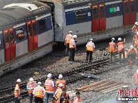 港铁红磡站附近发生列车出轨事故