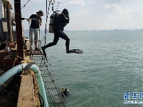 “定远舰”沉舰遗址在威海发现