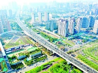 青山长江大桥主体工程基本完工 为目前长江上最宽大桥
