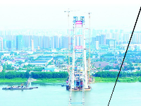 多项“世界之最”    杨泗港长江大桥：见证中国悬索桥技术领跑全球