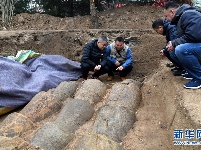山东琅琊台发掘出秦汉时期排水系统 