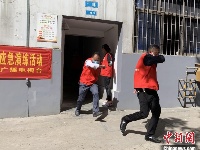 湖北多地消防救援部门开展应急疏散演练