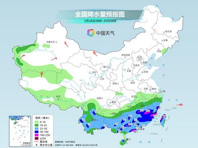 南方进入降雨最强时段 东北持续晴热部分地区最高温或超30℃