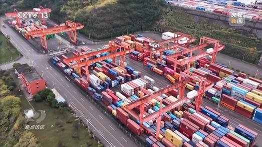 焦点访谈丨黄金水道含金量进一步提升 解码长江航运十年变化