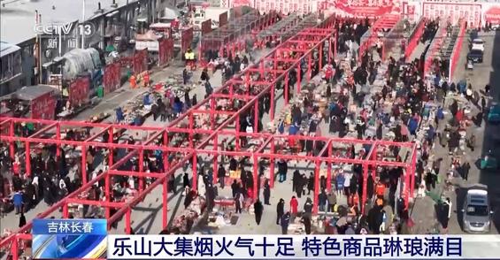 视频丨打卡乐山大集 一站式备齐过年所需